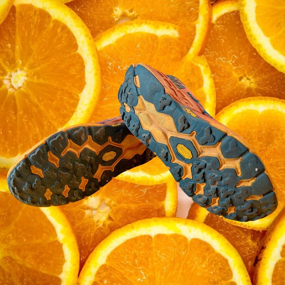 Hoka Speedgoat 5 Women's Trail Running‎ Shoes Teal Orange Size 10 - Picture 7 of 7